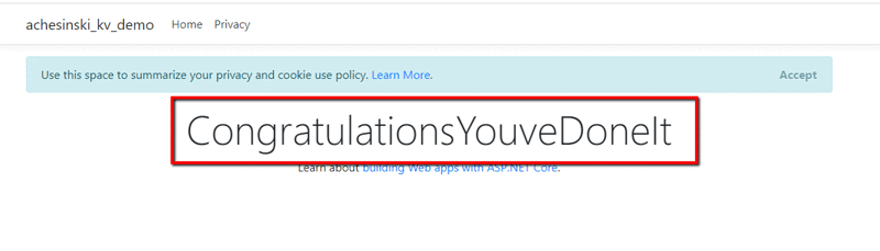ApplicationShowingSecret