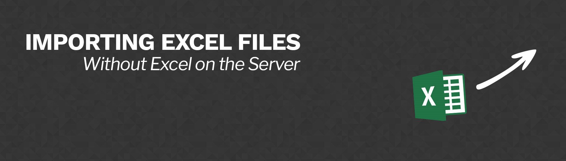 importing excel files in mvc core